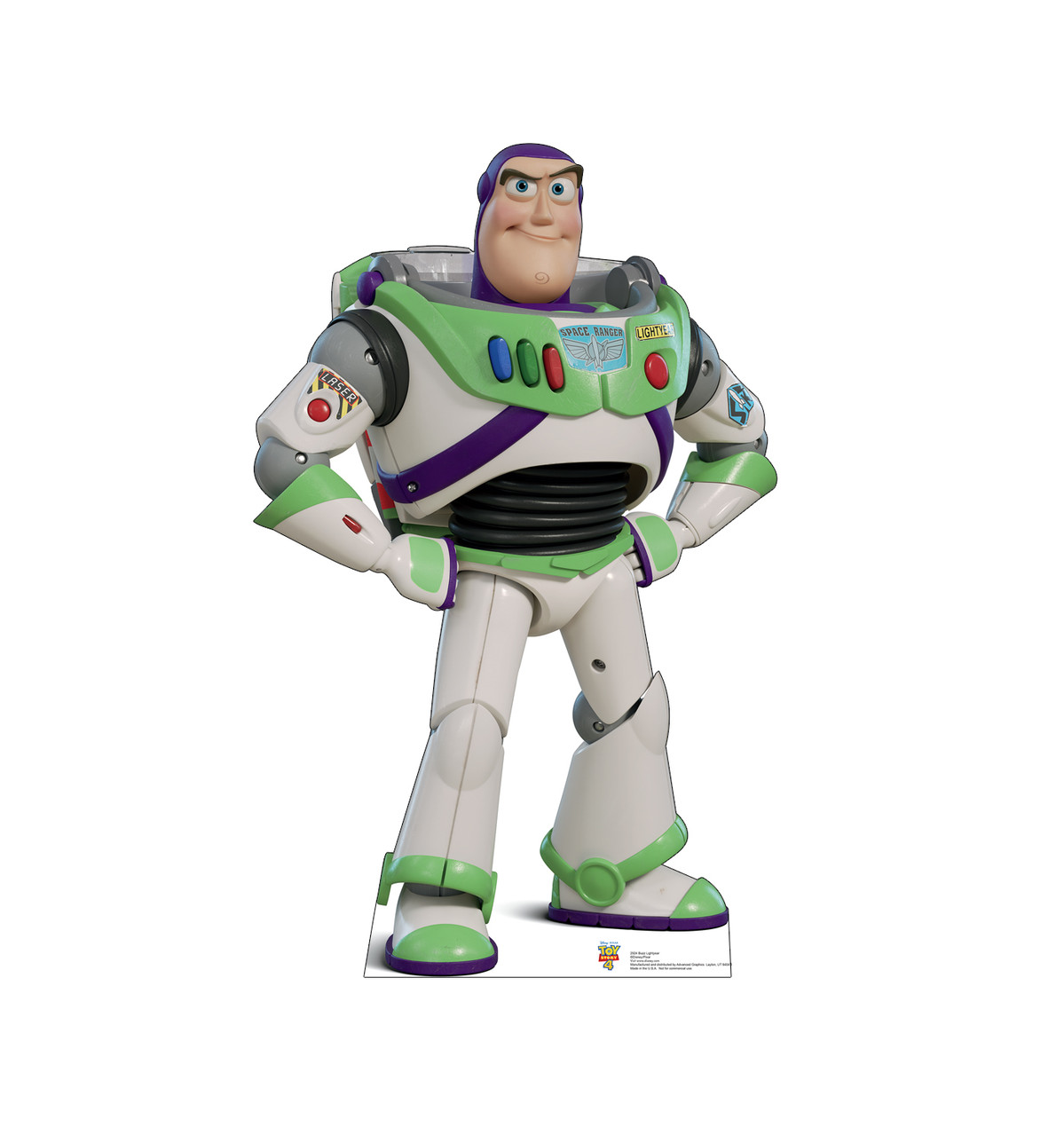Buzz Lightyear Life Size Toy Story 4 Cardboard Cutout
