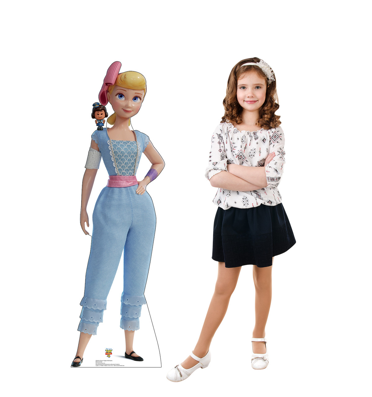  Bo Peep & Officer Giggles McDimples - Toy Story 4 Cardboard Cutout Lifesize
