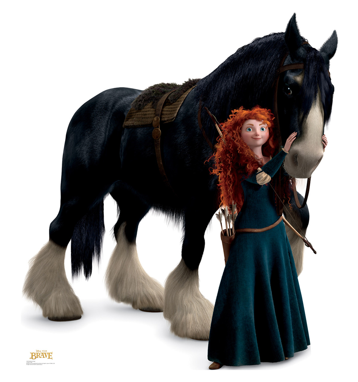 Life-size Merida and Angus Cardboard Standup | Cardboard Cutout