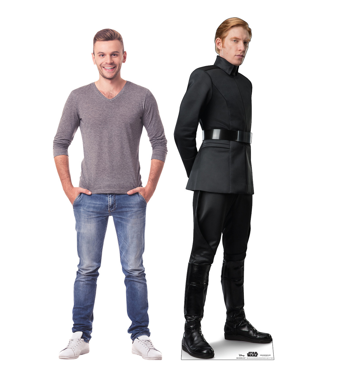 Life-size cardboard standee of General Hux™ (Star Wars IX).