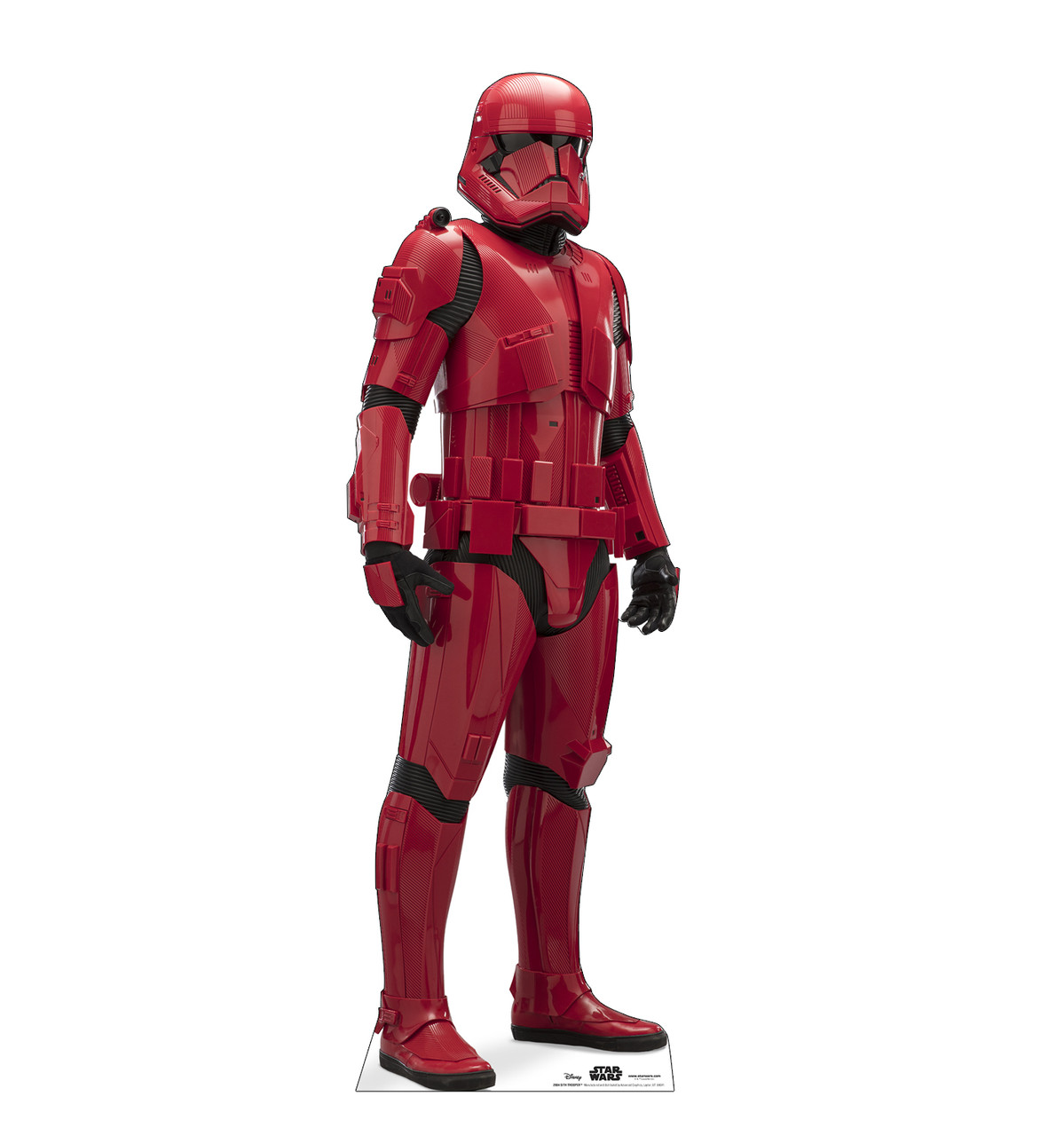 Life-size cardboard standee of Sith Trooper™ (Star Wars IX).