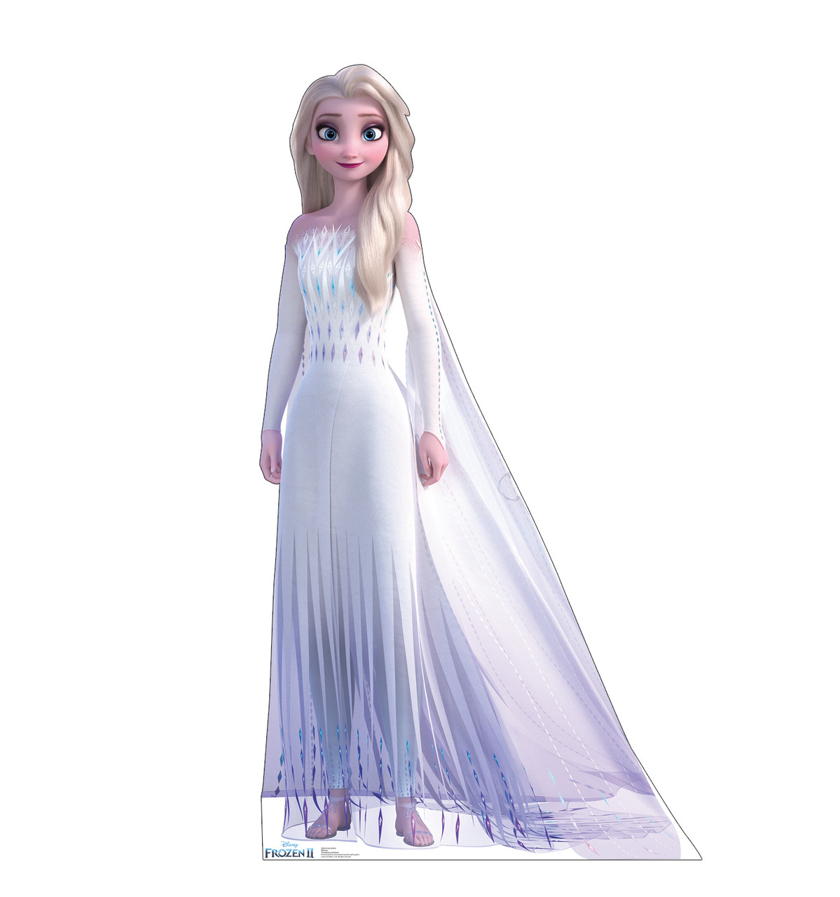 Cardboard Standee of Elsa Epilogue Gown Frozen 2 | Frozen ...