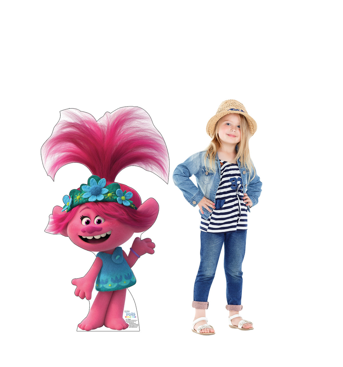 Star Cutouts Poppy from Trolls Cardboard Cutout Life Size Standup 