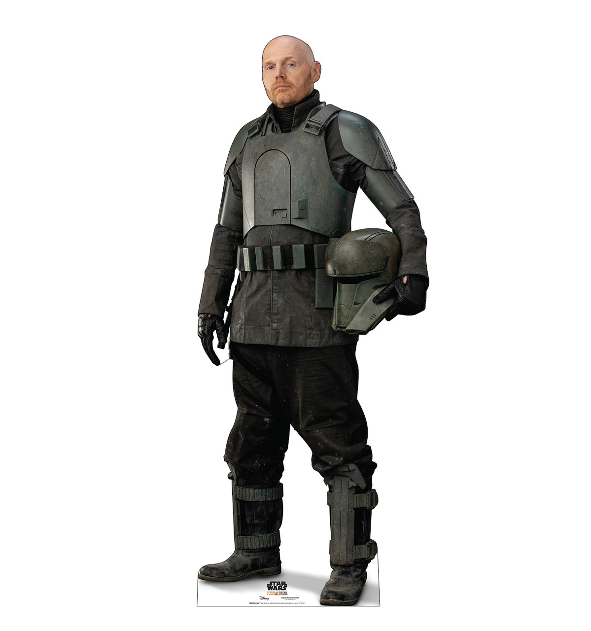 Life-size cardboard standee of Mayfeld  from the Mandalorian season 2.