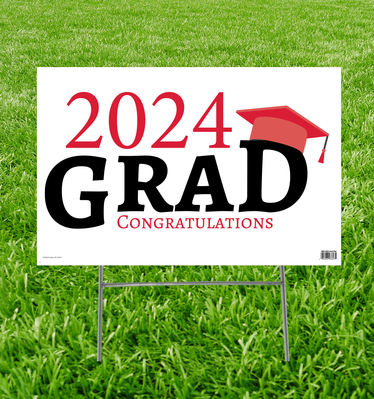 Coroplast outdoor sign for your GRAD 2024.