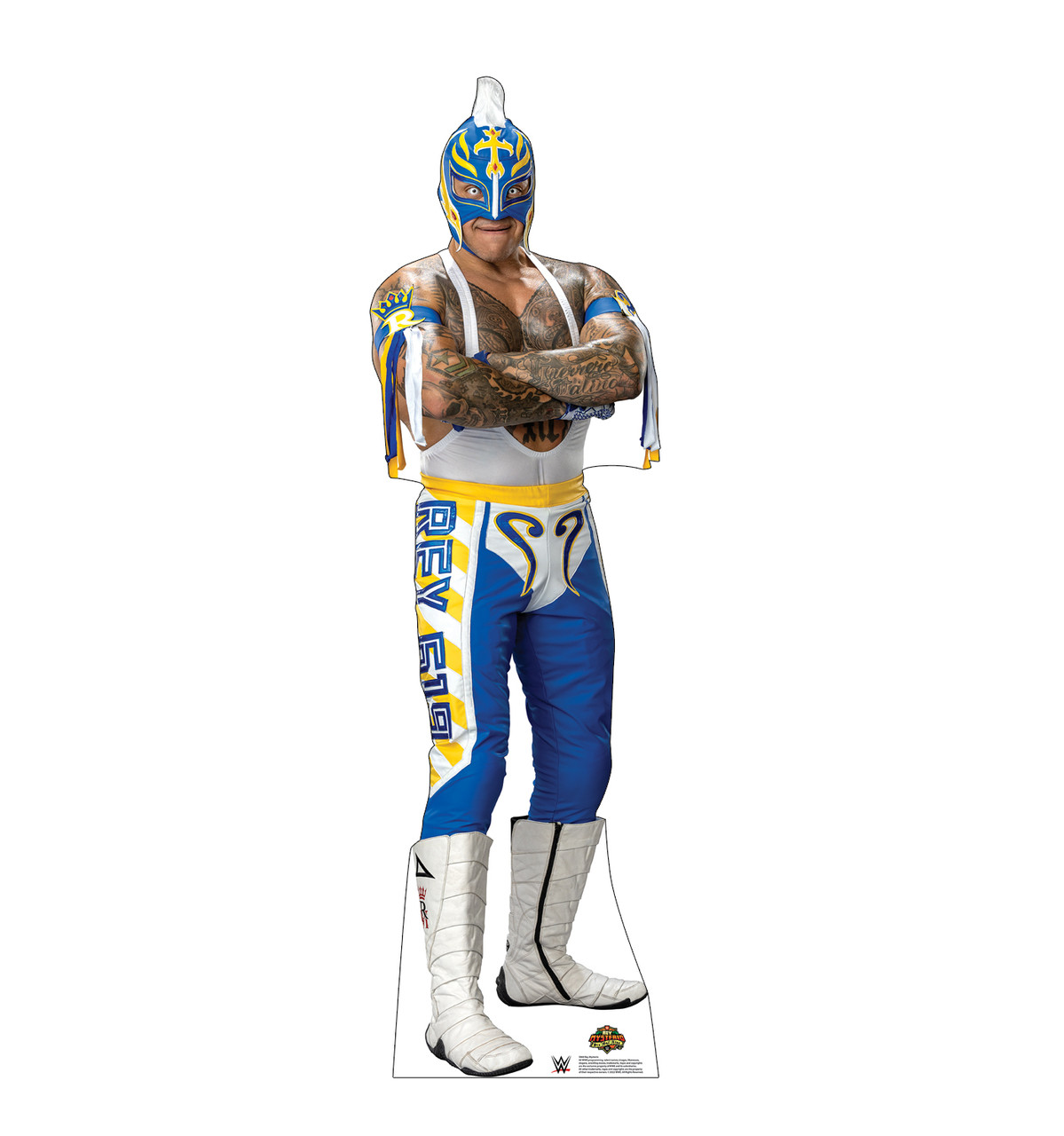 Rey Mysterio WWE Life-size cardboard standee.