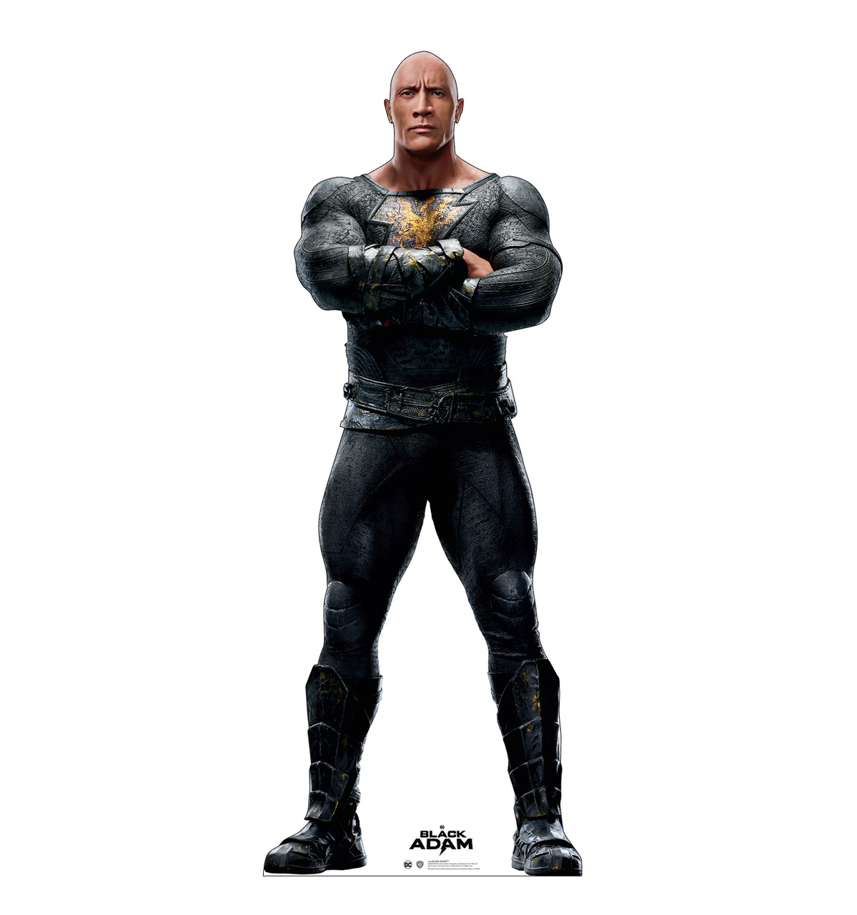 Life-size Cardboard standee of Black Adam.