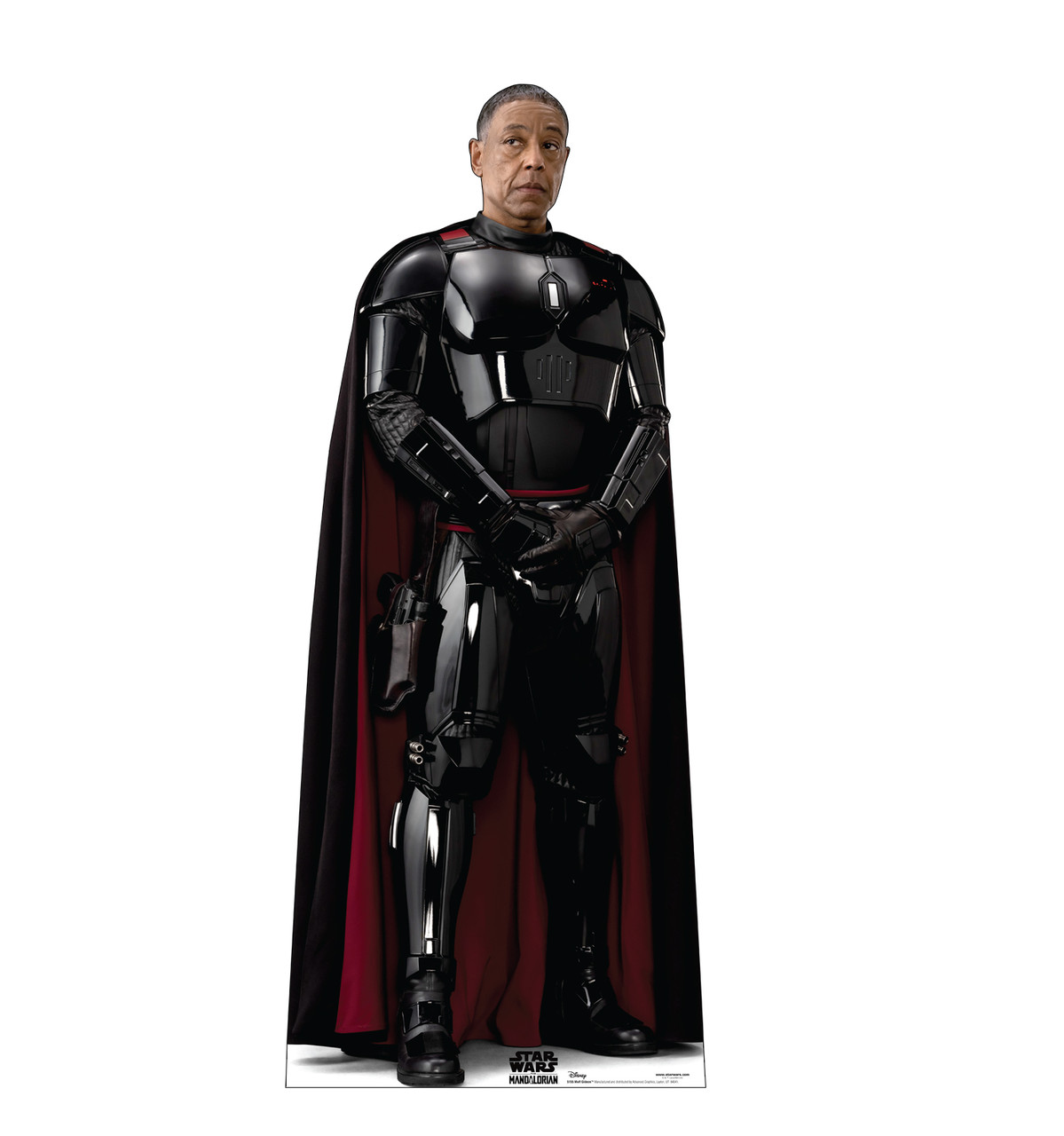 Life-size cardboard standee of Moff GideonTM from Lucas/Disney+ TV series The Mandalorian Season 3.