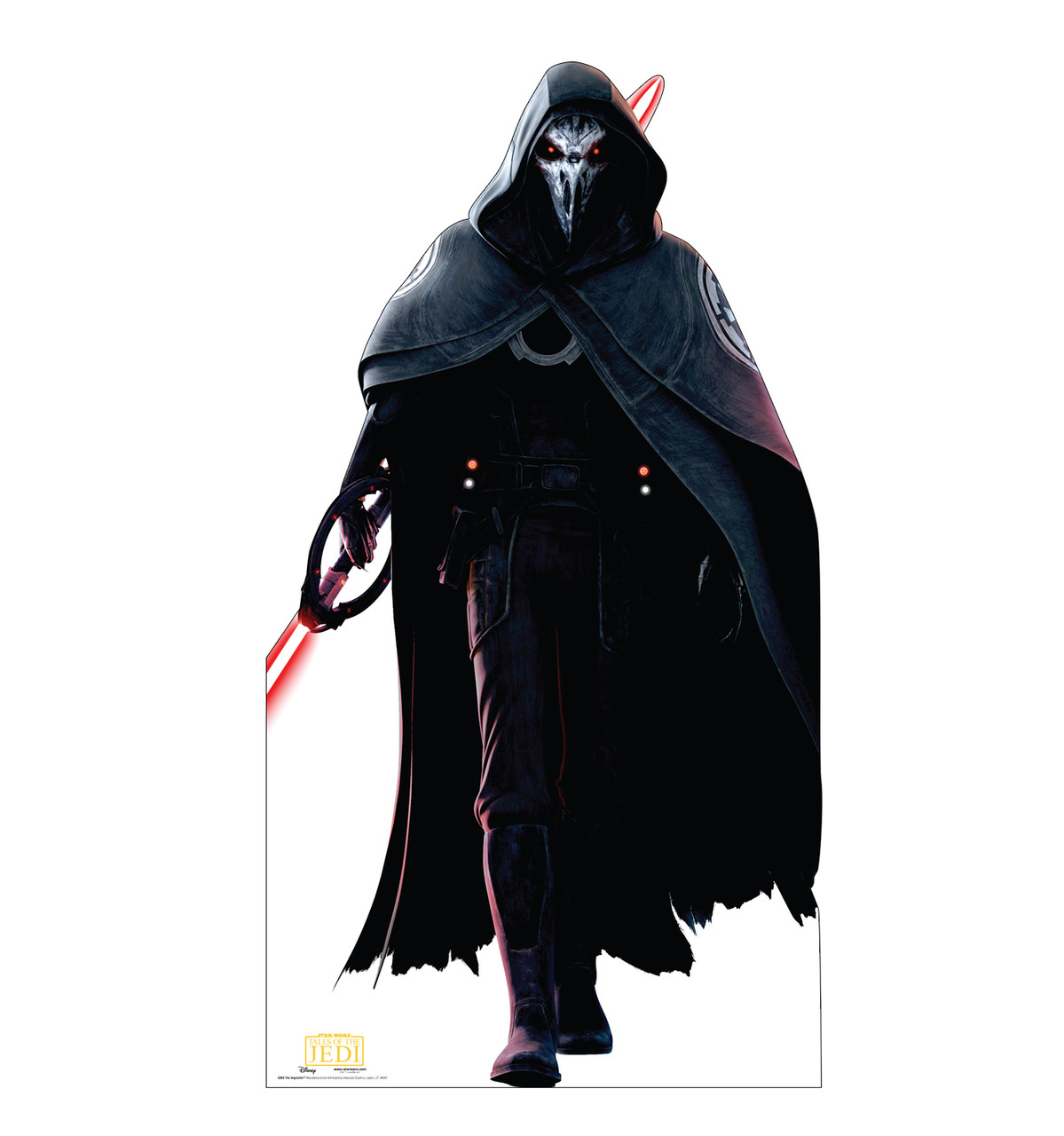 Life-size cardboard standee of The Inquisitor.
