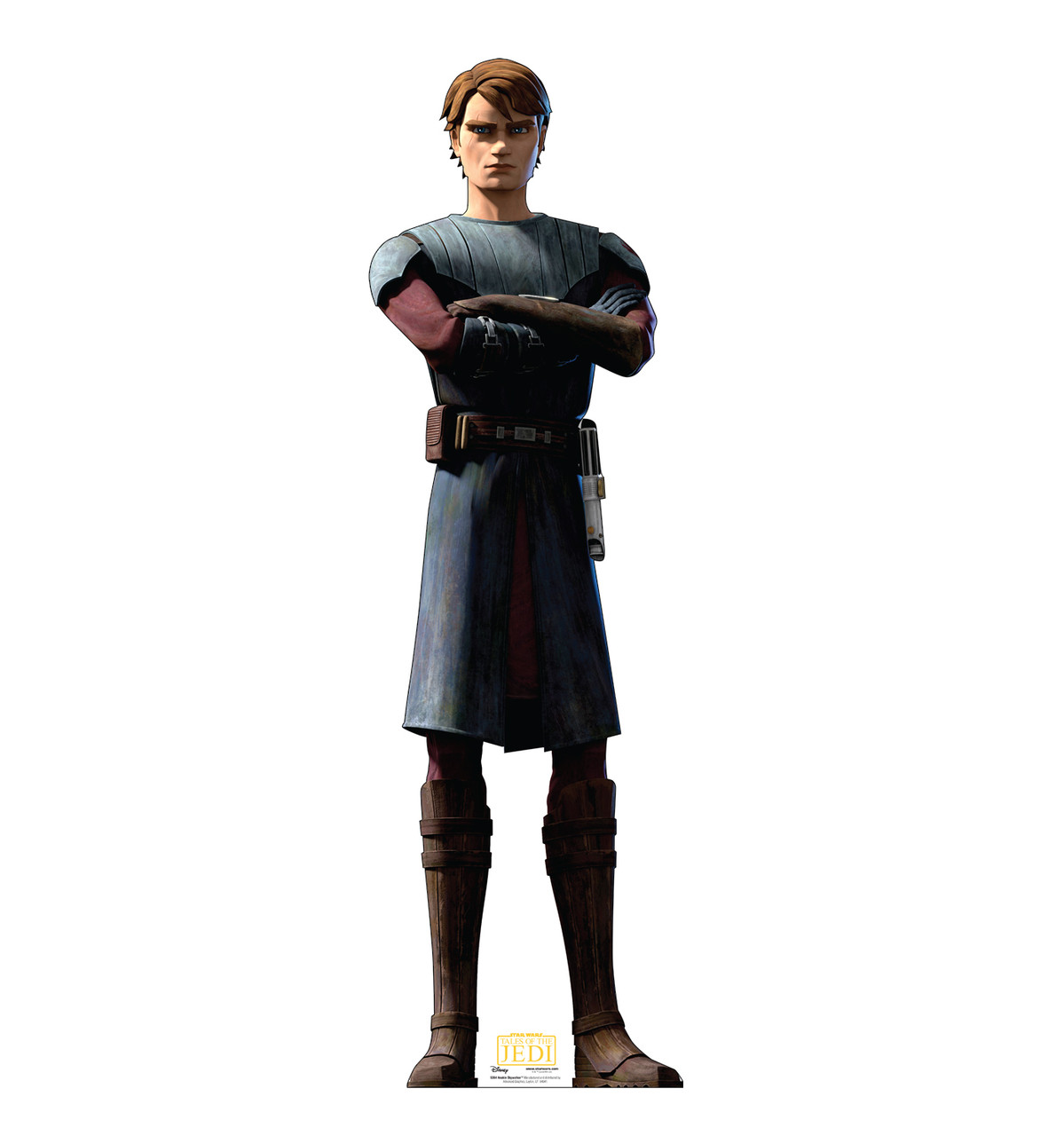 Life-size cardboard standee of Anakin Skywalker.