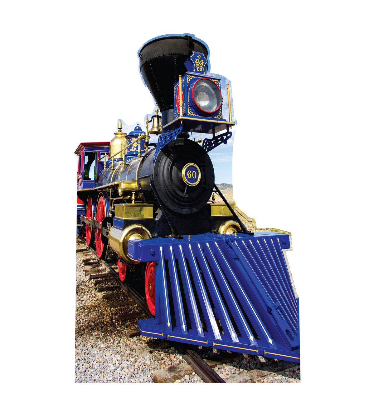 New CP 60 Jupiter Train Cardboard Cutout.