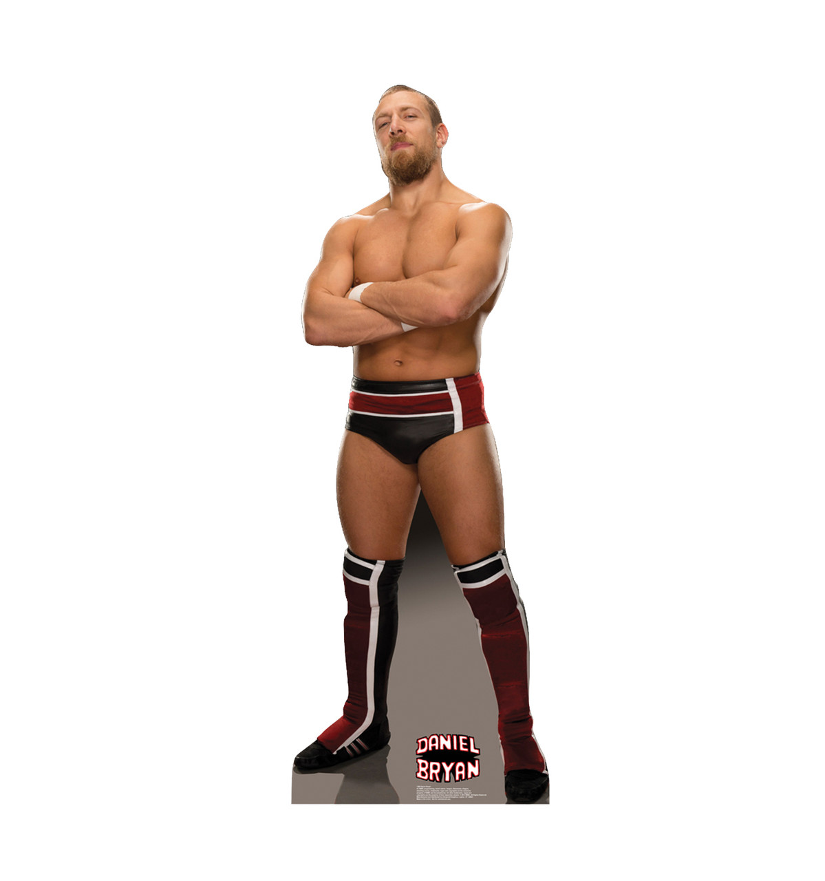 Life-size cardboard standee of Daniel Bryan.