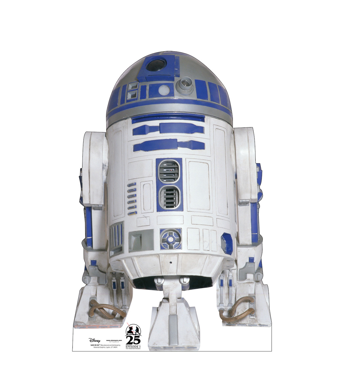 Life-size cardboard standee of R2-D2™.