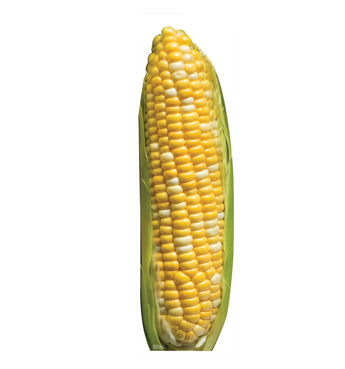 Life-size cardboard standee of Corn of Cob.