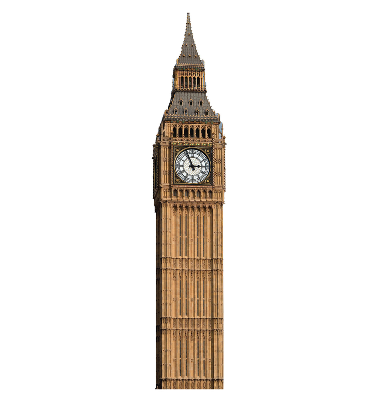 Life Size Big Ben Clock Tower Cardboard Standup Cardboard Cutout