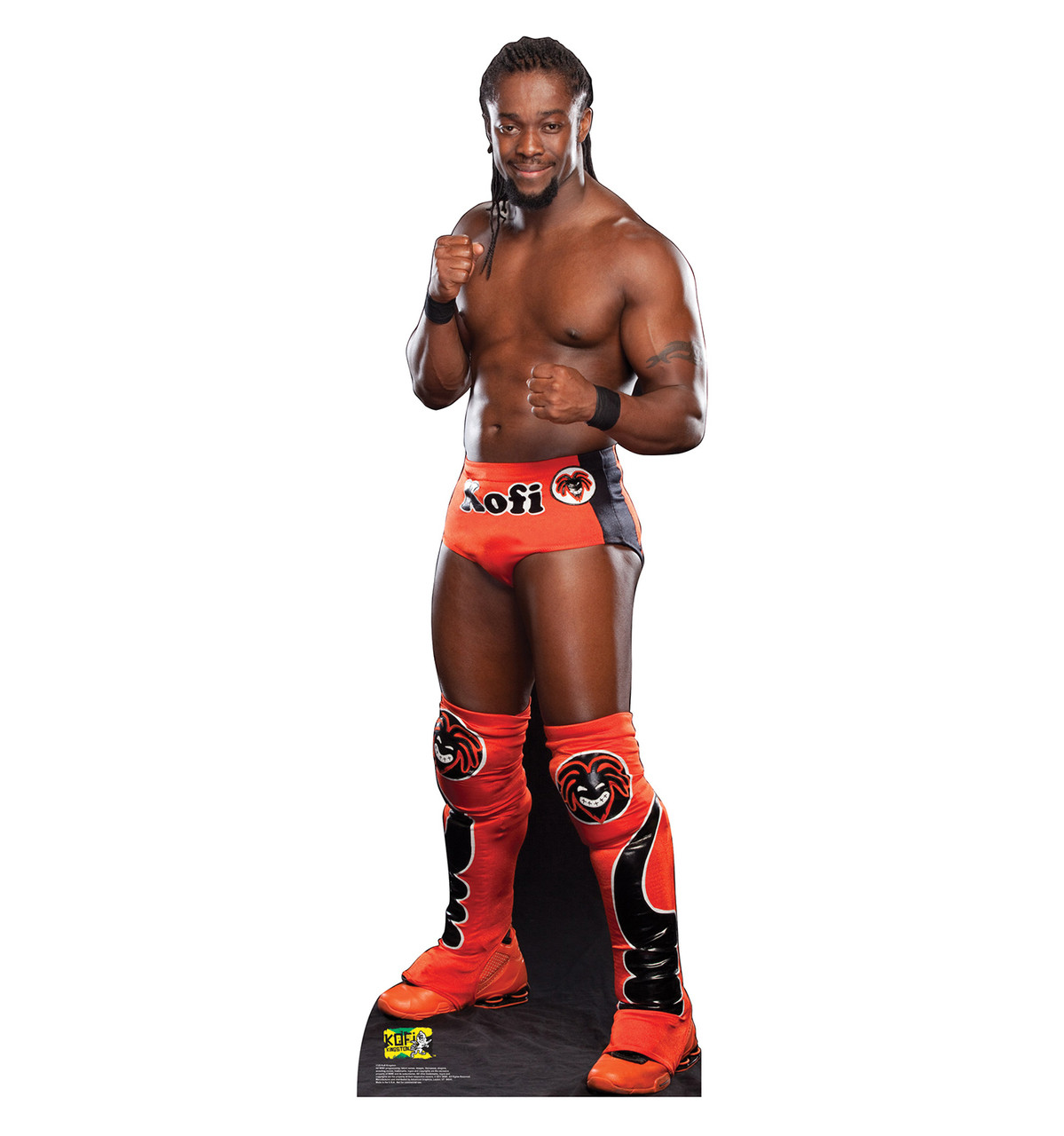 Life-size Kofi Kingston WWE Cardboard Cutout