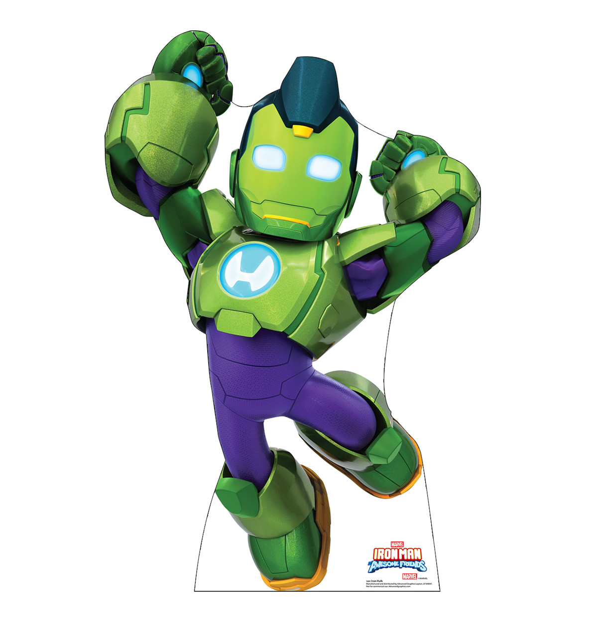 Life-size Cardboard standee of Iron Hulk.
