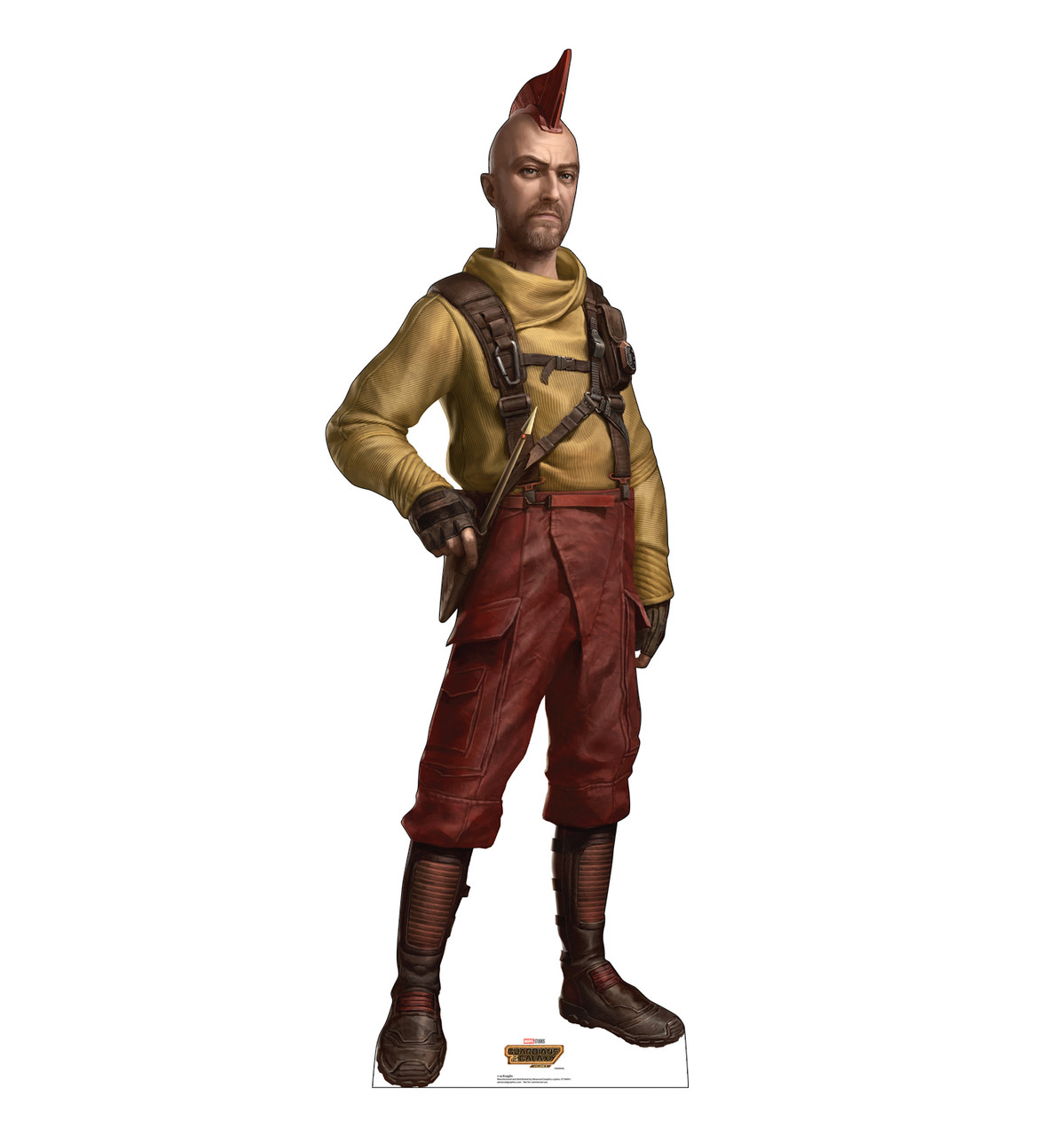Life-size Cardboard standee of Kraglin.