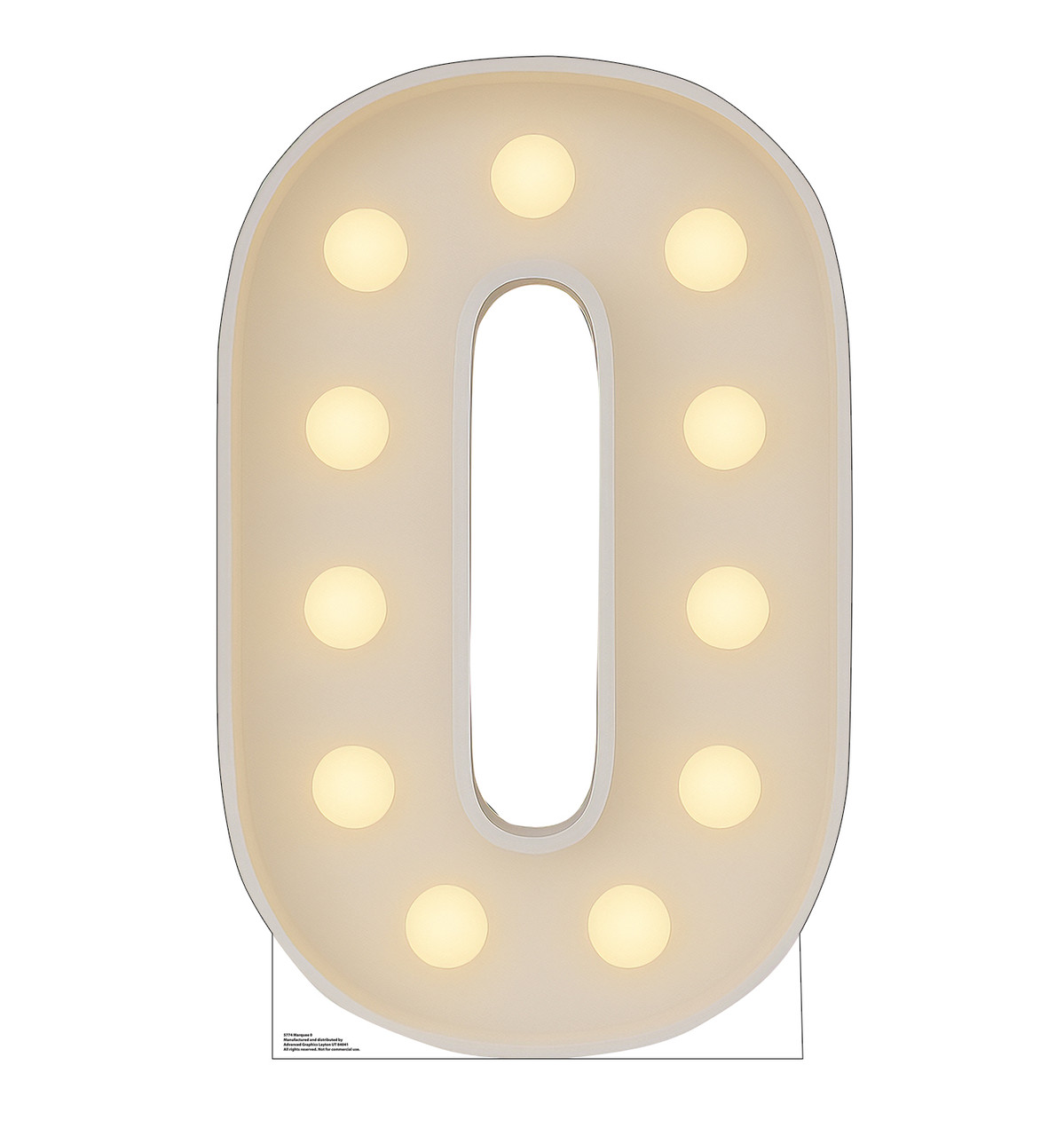 Life-size Cardboard standee of Marquee 0.