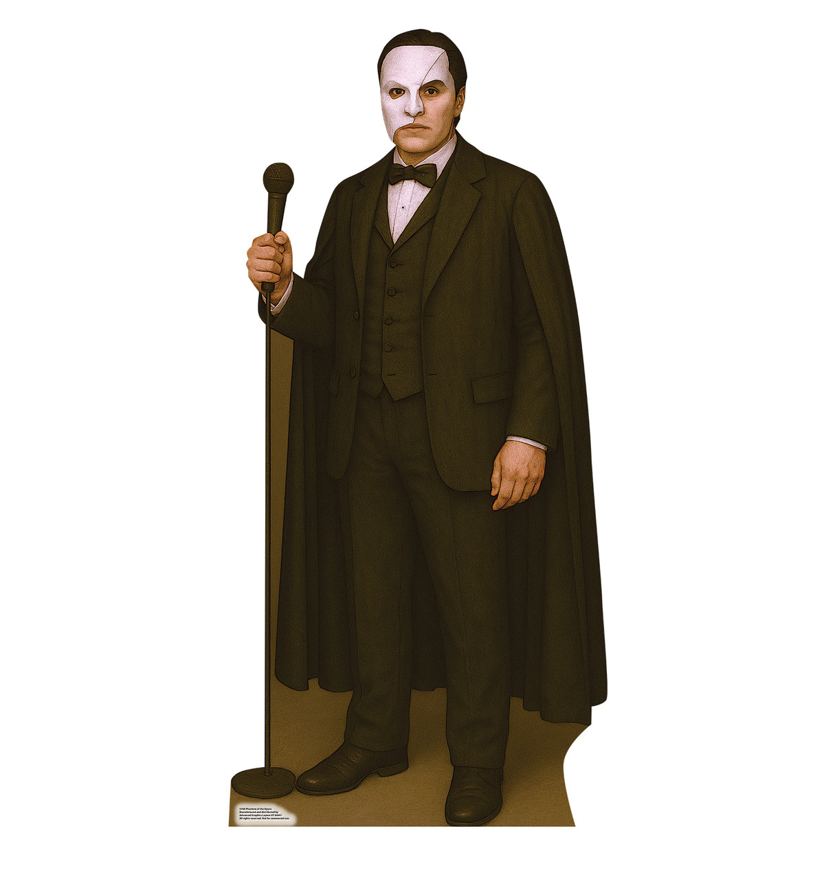 Life-size Cardboard standee of Phantom of the Opera.