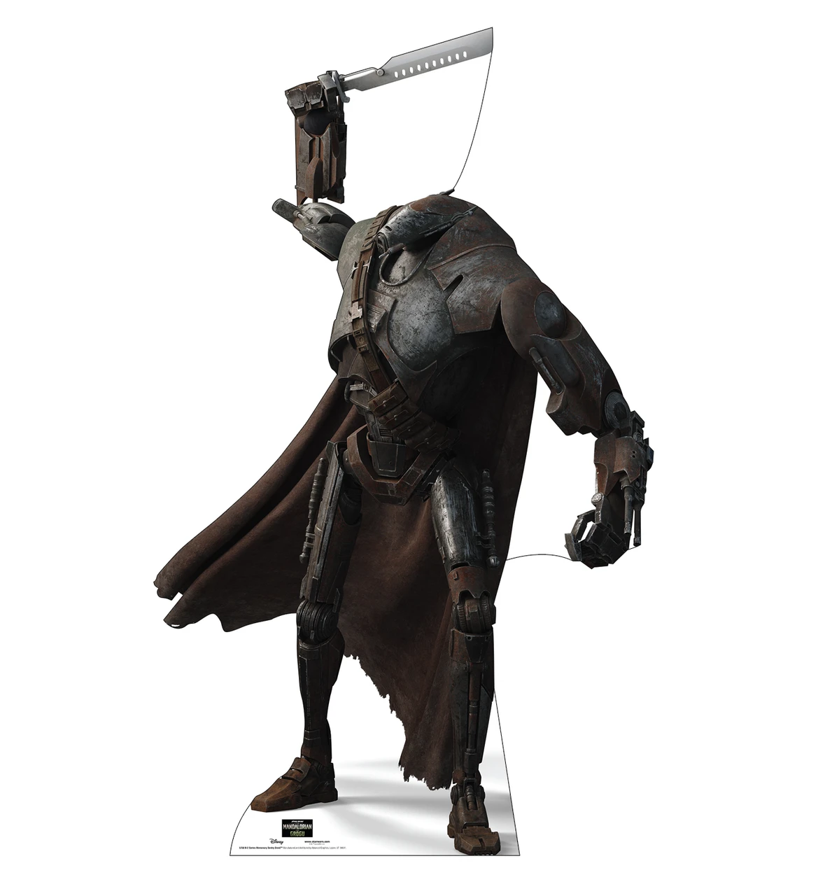 Life-size Cardboard standee of B-2 Series Mercenary Sentry Droid™.
