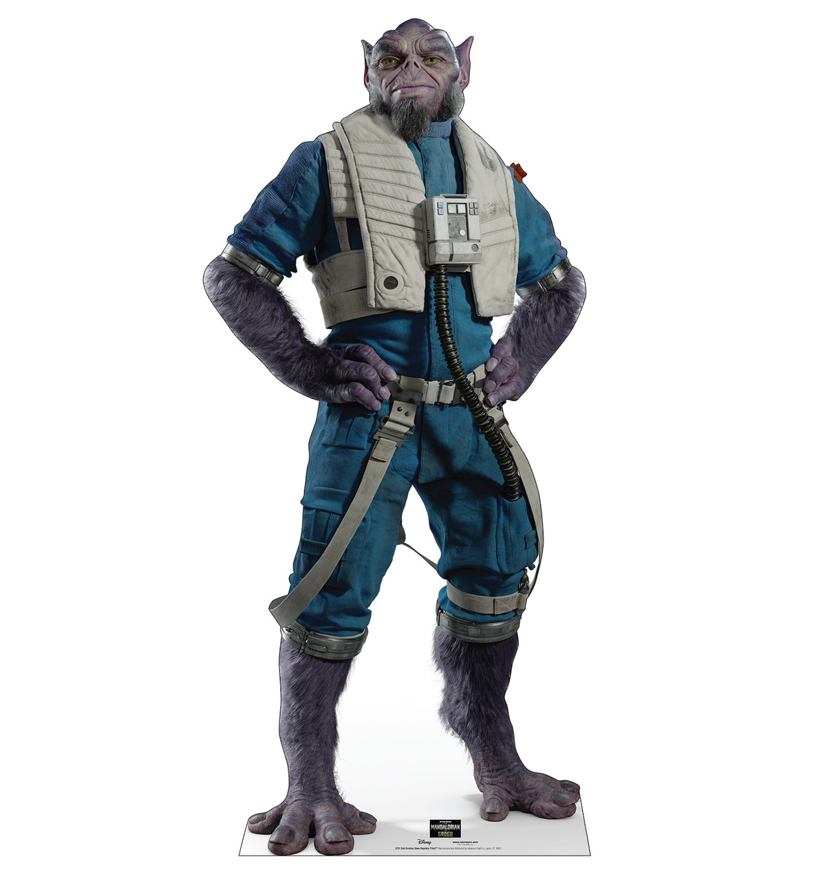 Life-size Cardboard standee of Zeb Orrelios (New Republic Pilot)™.