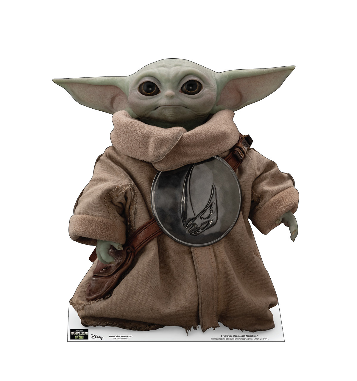 Life-size Cardboard standee of Grogu™ (Mandalorian Apprentice).