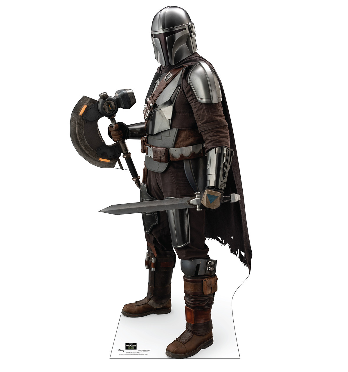 Life-size Cardboard standee of The Mandalorian™ Gear.