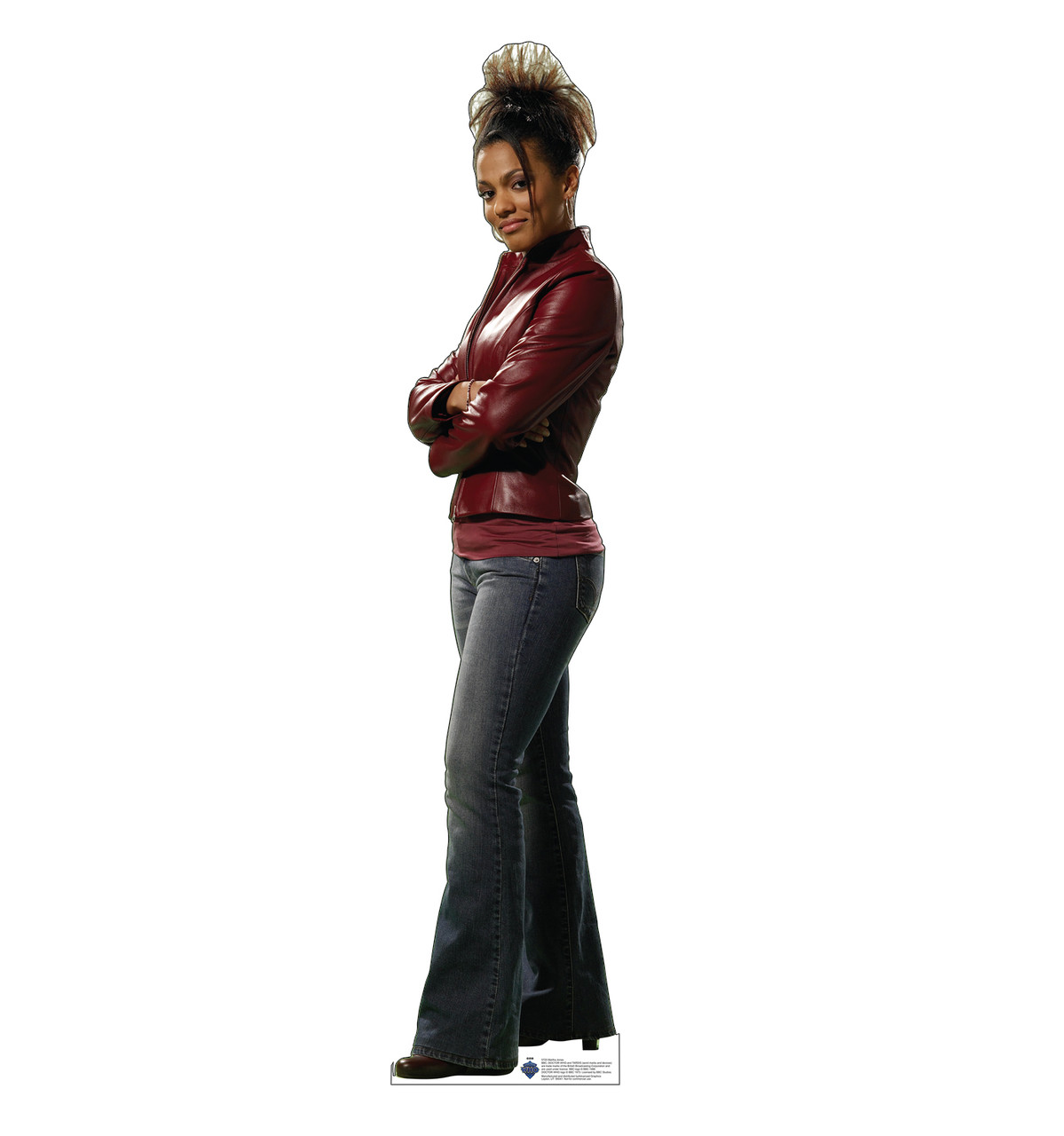 Life-size Cardboard standee of Martha Jones.