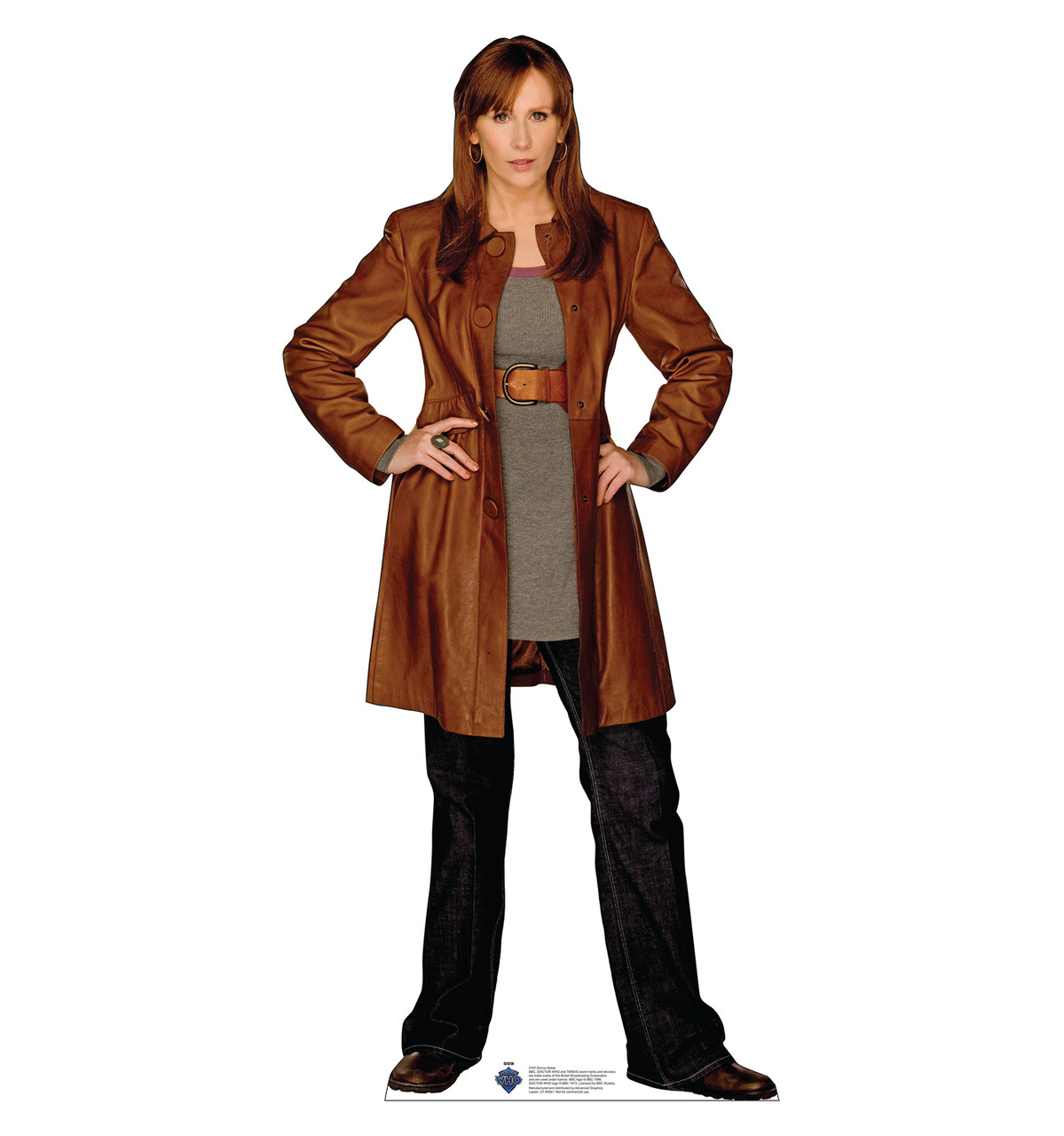 Life-size Cardboard standee of Donna Noble.