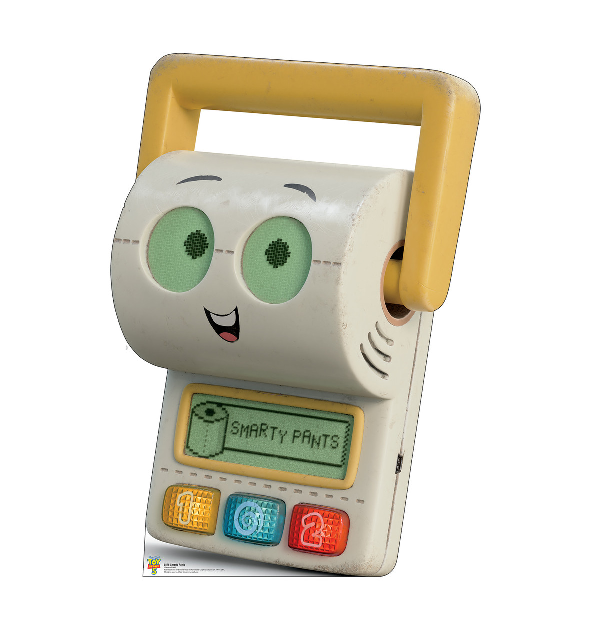 Life-size cardboard standee of Smarty Pants.