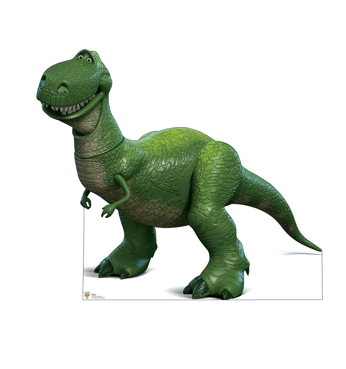 Life-size cardboard standee of Rex.