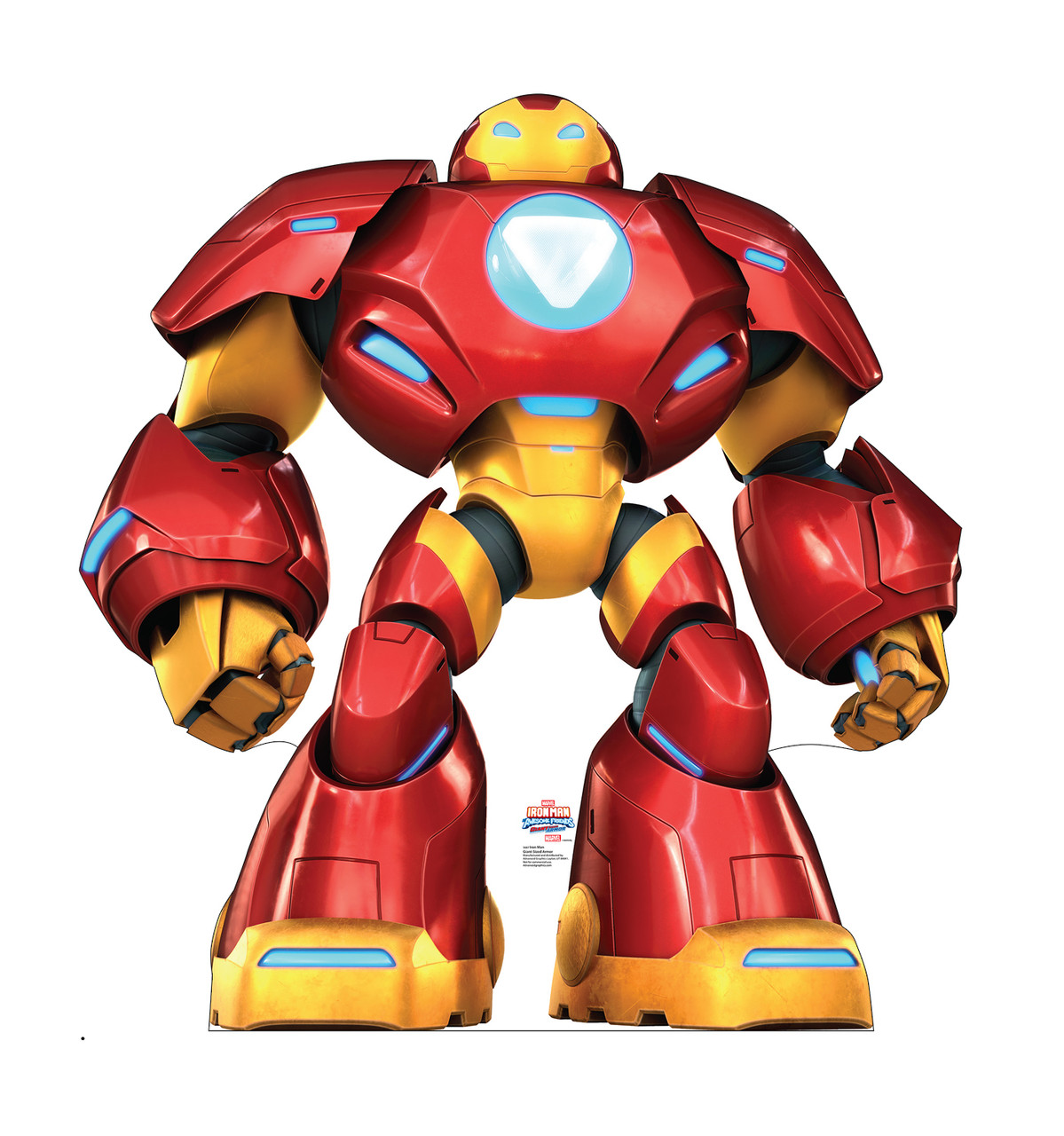 Life-size Cardboard standee of Iron Man Giant-Sized Armor.