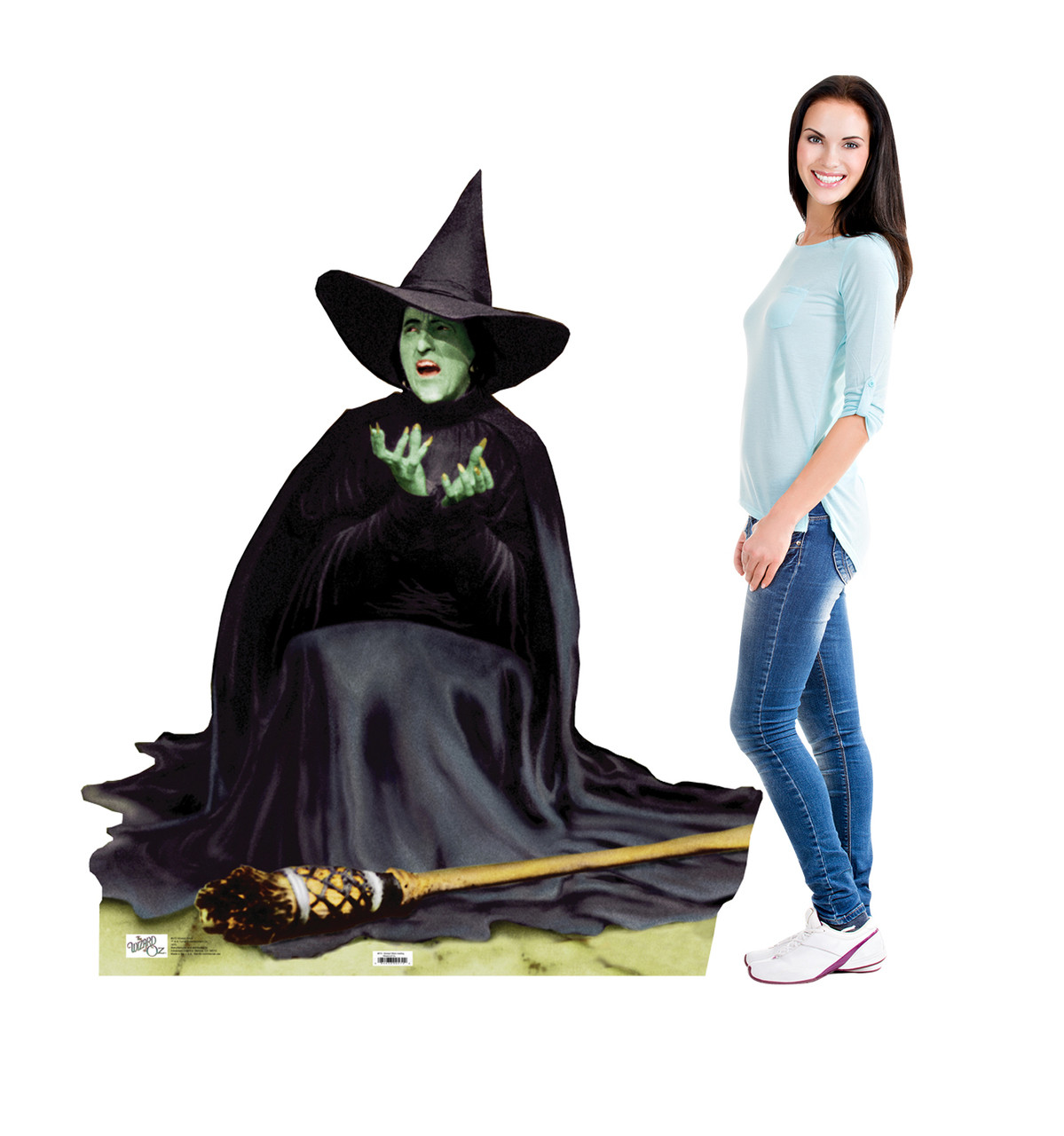 Life-size The Wicked Witch Melting Cardboard Standup | Cardboard Cutout