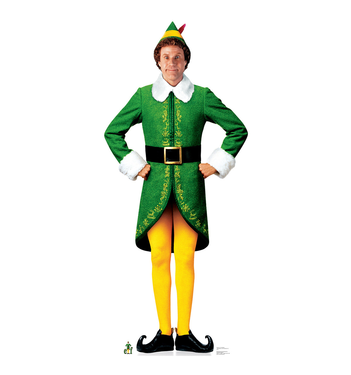 life-size buddy the elf cardboard cutout