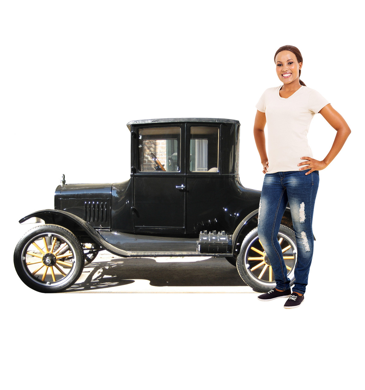 Classic Car - Cardboard Cutout