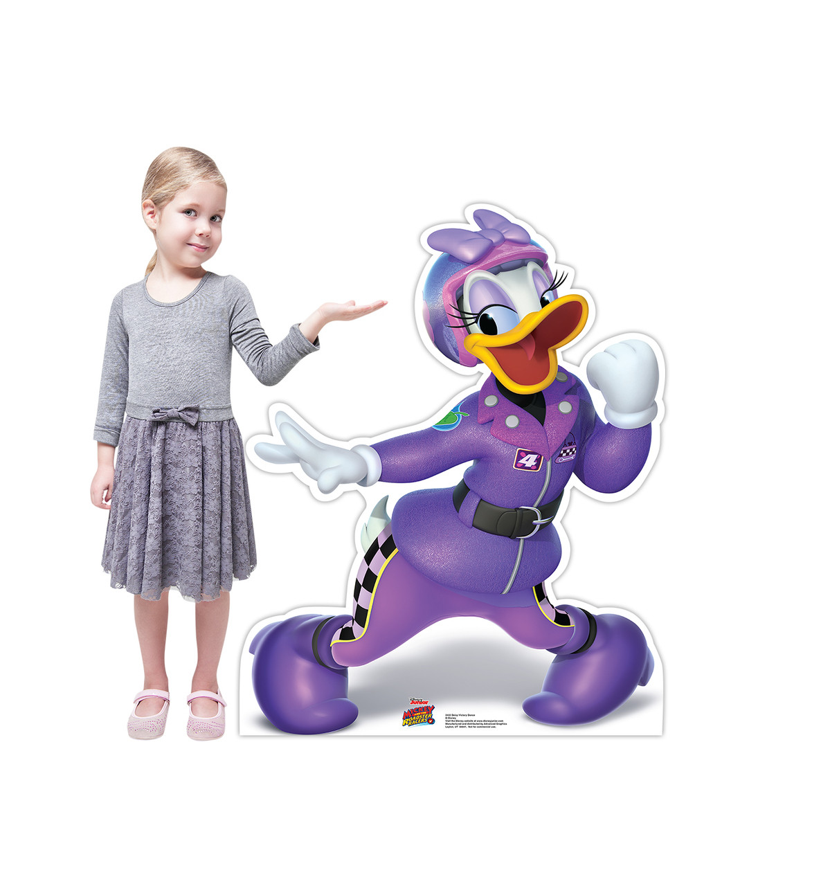 Life-size Daisy Disney's Roadster Racers Cardboard Cutout