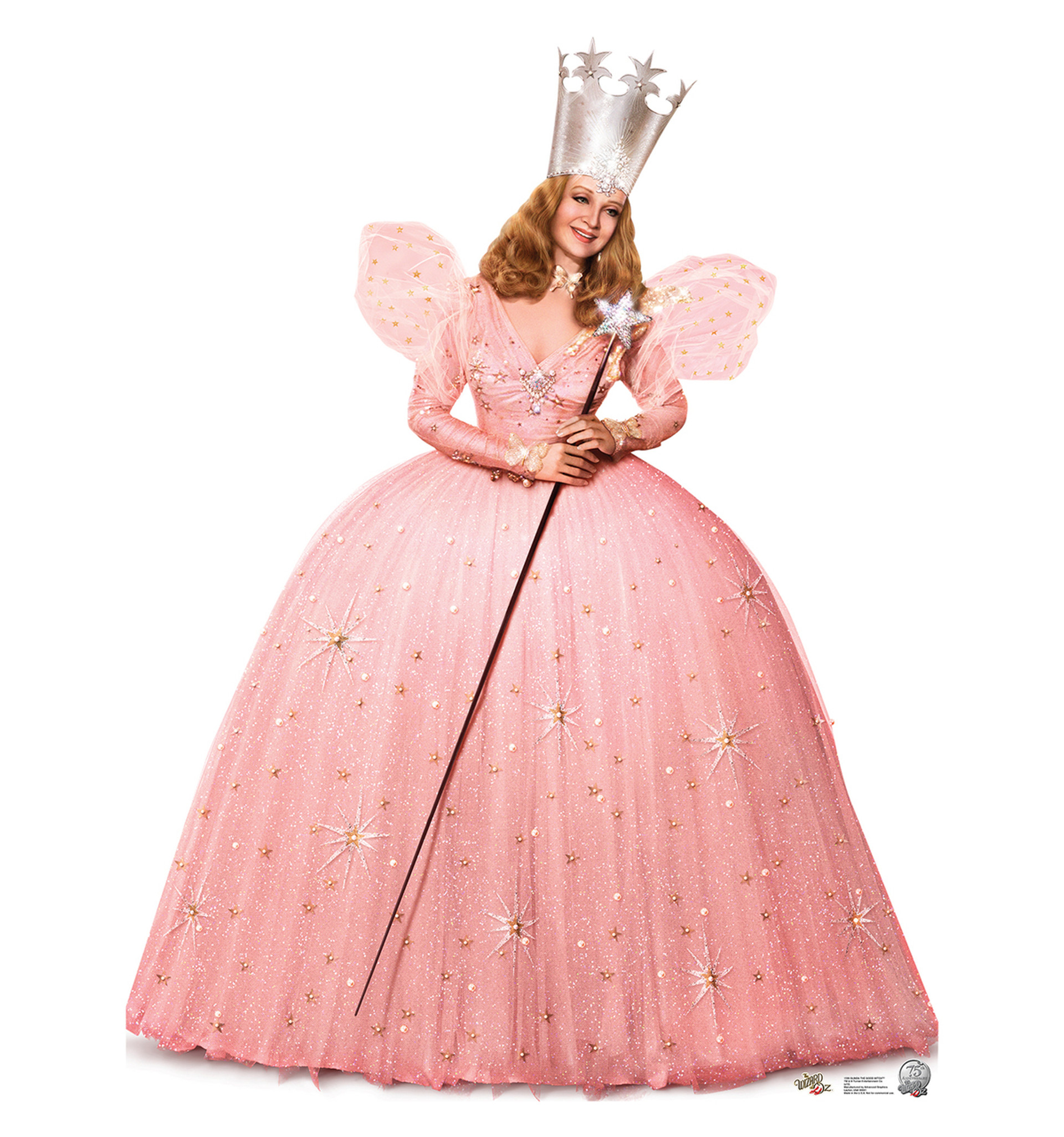 Lifesize Glinda the Good Witch Wizard of Oz Cardboard Standup
