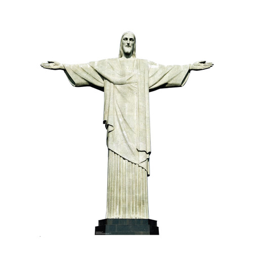 Life-size Christ the Redeemer Brazil Cardboard Standup 2