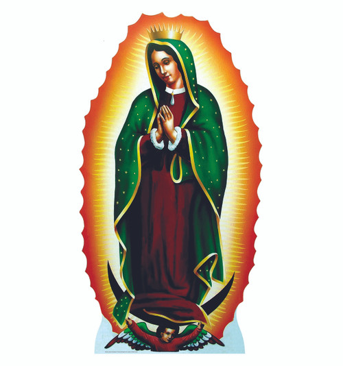 Life-size Our Lady of Guadalupe Cardboard Standup