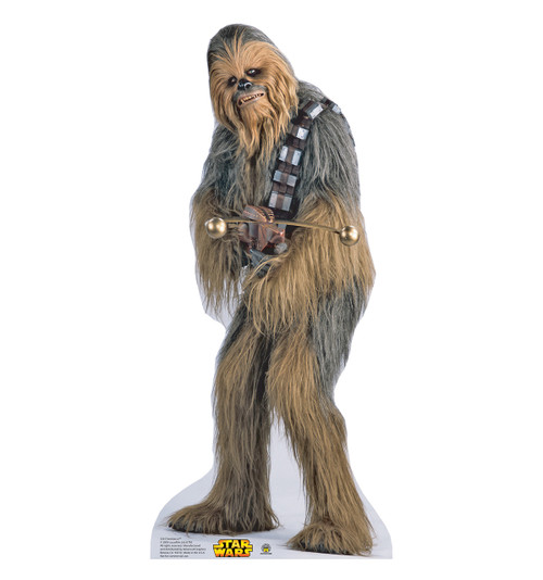 Life-size Chewbacca - Star Wars Cardboard Standup