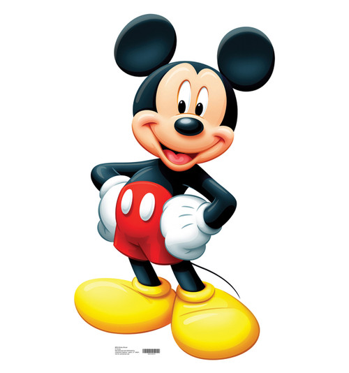 Mickey Mouse-Cardboard Cutout
