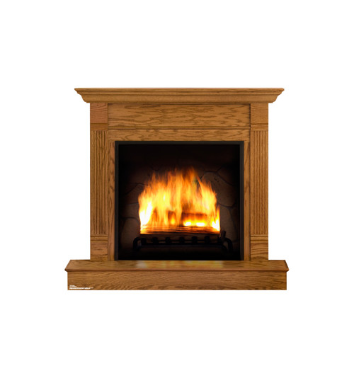 Fireplace Cardboard Cutout 2070