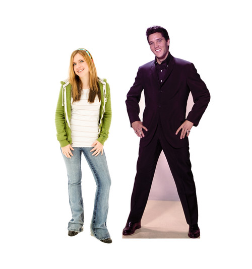 Elvis Presley Hands on Hips - Talking Cardboard Cutout 843T