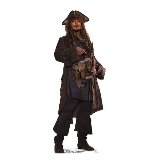 Life-size Jack Sparrow (POTC 5) Cardboard Cutout Life-size Jack Sparrow (POTC 5) Cardboard Cutout