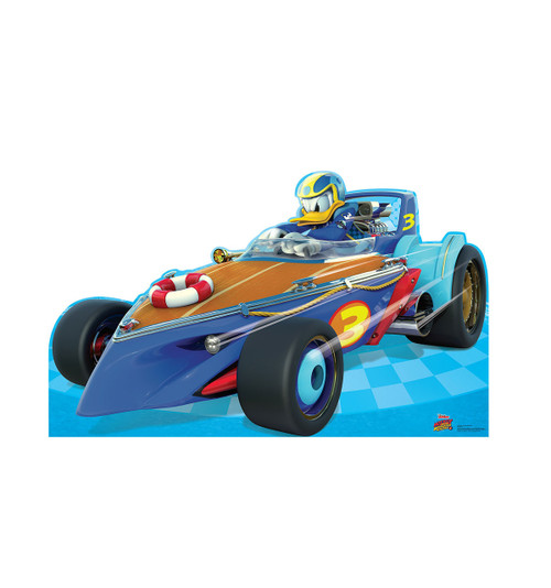 Life-size Donald Duck Roadster (Disney's Roadster Racers) Cardboard Standup 3 Life-size Donald Duck Roadster (Disney's Roadster Racers) Cardboard Standup 3