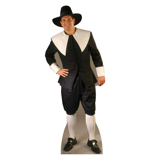 Life-size Pilgrim Man Cardboard Standup
