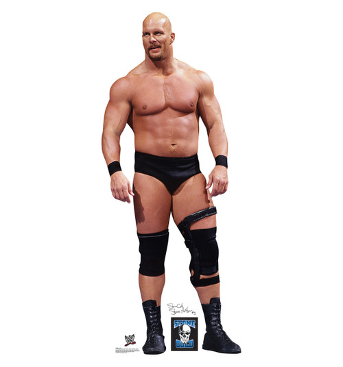 Life-size Stone Cold WWE Cardboard Cutout