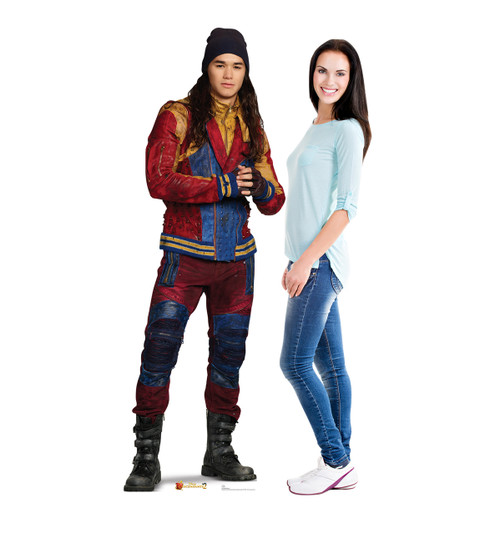 Life-size Jay (Descendants 2) Cardboard Standup 2 with model