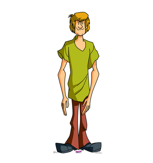 Life-size Shaggy (Mystery Incorporated) Cardboard Standup